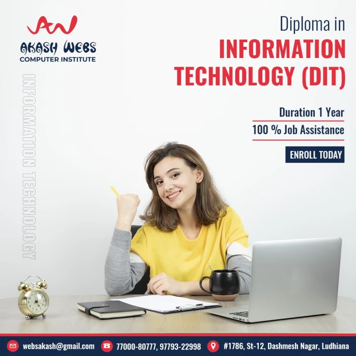 Thumbnail Akash Webs Institute Video Editing, Projects, Digital Marketing, Accounts, DCA, PC Setup